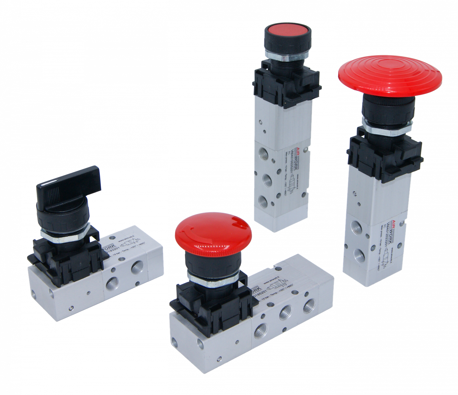 manual-actuated-valves-with-actuator-pneumatic-cylinders-valves-air